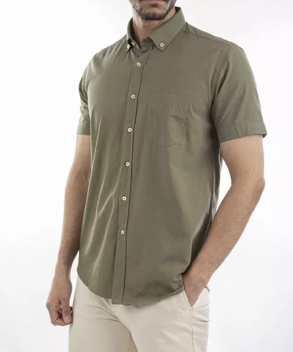 پیراهن آستین کوتاه مردانه وینترهارت مدل M2064038SH